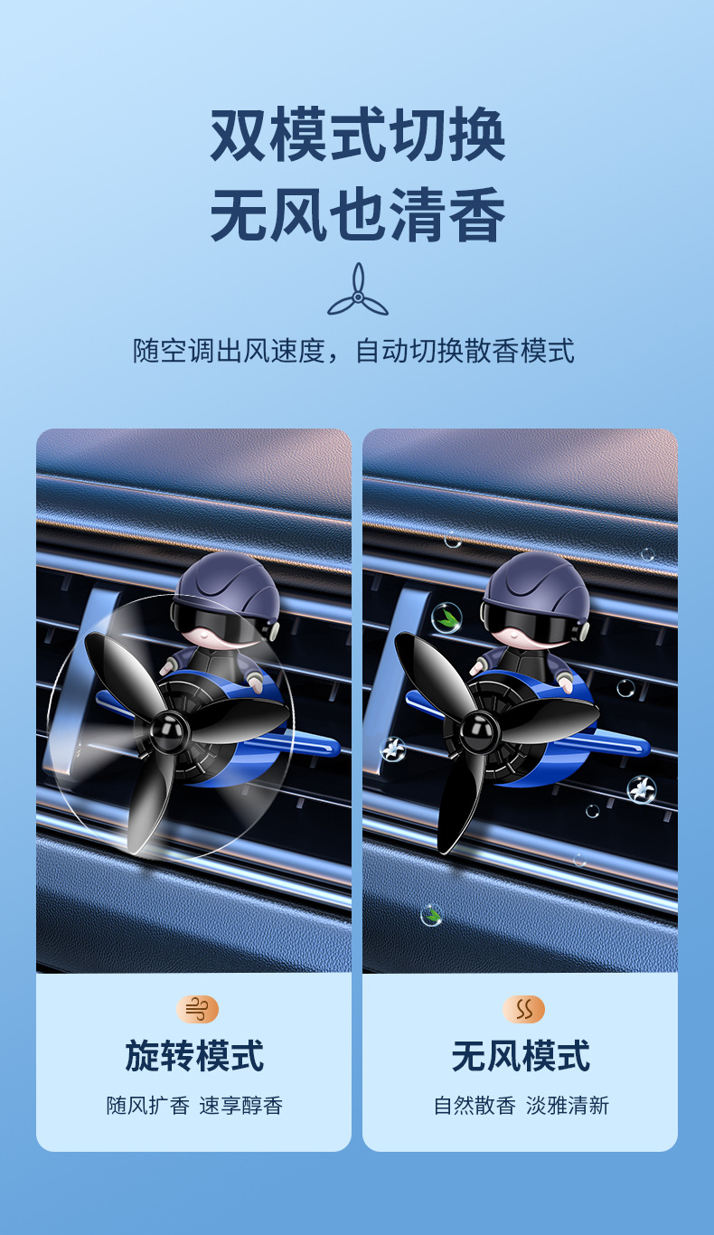 Car aromatherapy air conditioning air outlet perfume car decoration interior decoration Cartoon creative fragrance lasting fragrance