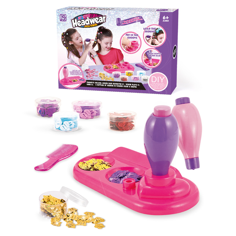 Dispositivo de trenzado de cabello eléctrico para niños juguete niña trenza maquillaje joyería rhinestone regalo perezoso herramienta de trenzado de cabello automático