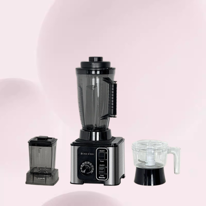 Household Cross-Border 8-in-1 Blender, Stainless Steel Multifunctional Commercial Mixer, Large Capacity Juicer