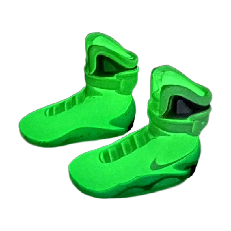 Luminous Model of a Pair of Barefoot Aj Shoe Molds, Basketball Shoe 3D Shoe Molds, Aj Keychain