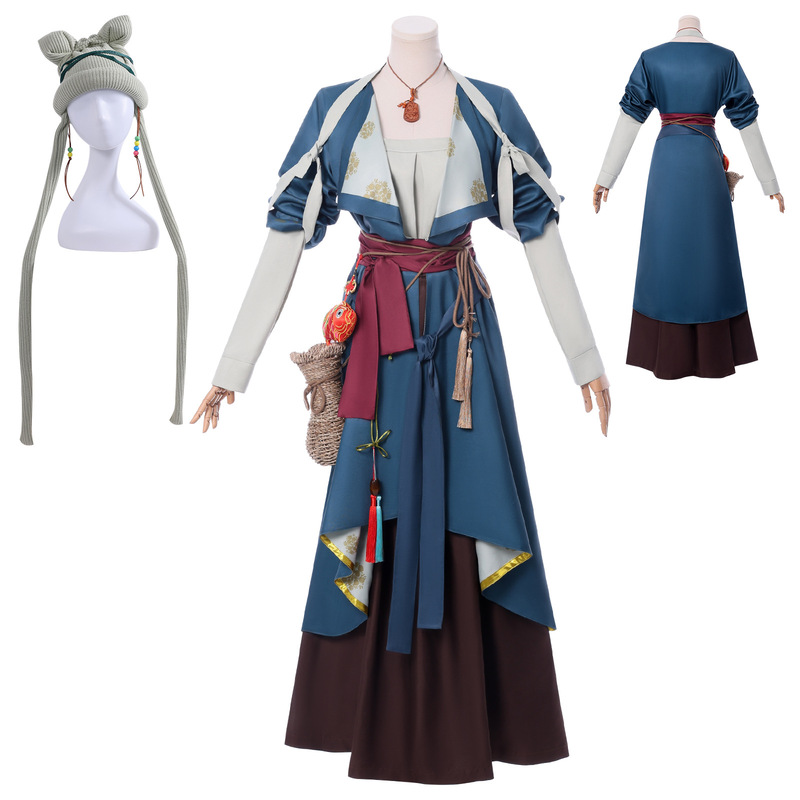 In-Stock Yanyun Sixteen Sounds Yingying Cosplay Yingying Hanfu Ancient Style Clothing Game Replica Role-Playing Cosplay In-Stock Yanyun Sixteen Sounds Yingying Cosplay Yingying Hanfu Ancient Style Clothing Game Replica Role-Playing Cosplay