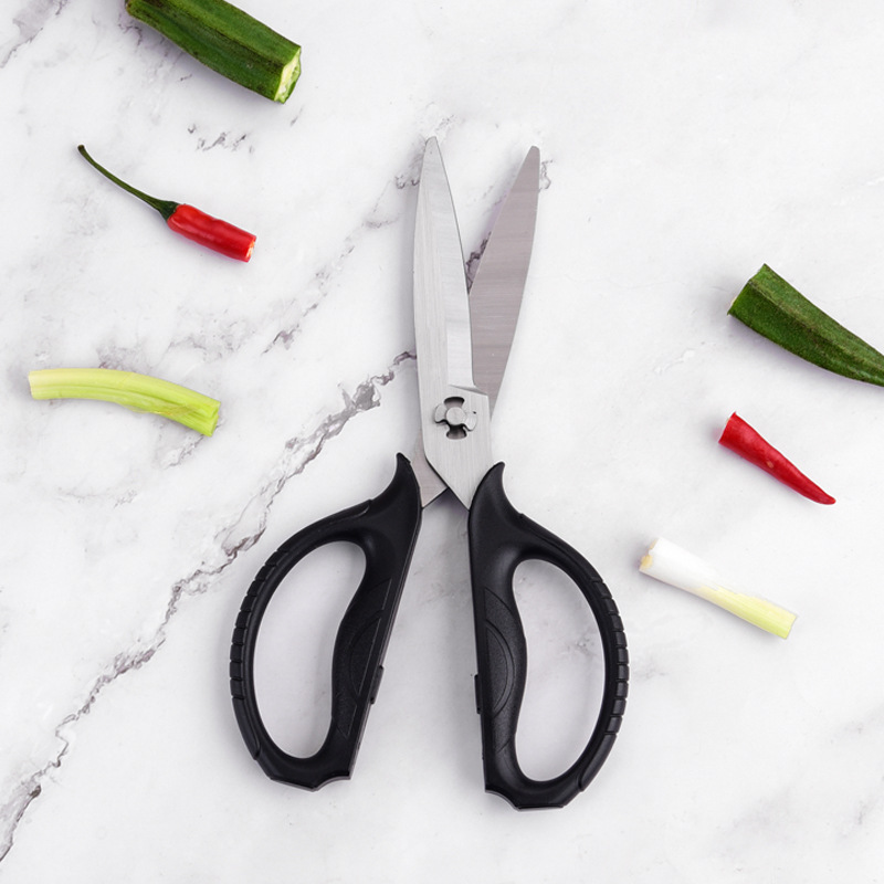 Japanese kitchen scissors detachable 3D kitchen scissors vegetable food scissors manufacturers wholesale cross-border supply