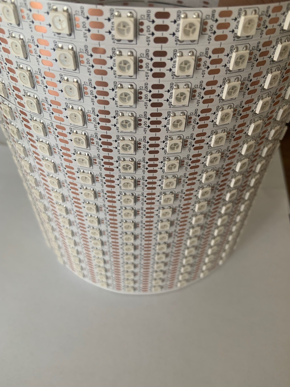 LED5050 WS2811 WS2812B内置 外置幻彩5V 12V 24V 16灯30灯60灯