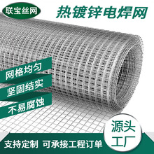 热镀锌焊接网片建筑内外墙保温抹墙网方眼焊接钢丝网镀锌电焊网