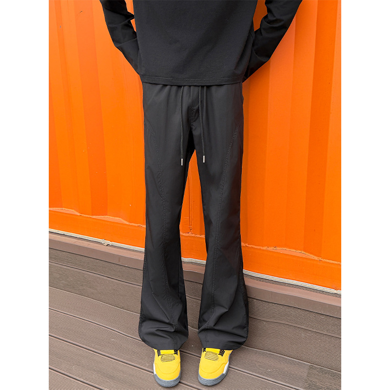 In-Stock 10W Men's Flared Pants, Outdoor Pants, Casual Pants K24131 Special P12 K24131J Fleece-Lined Special P18