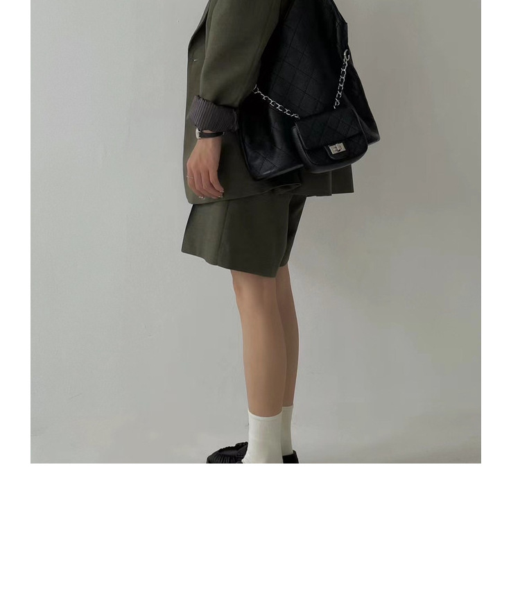 Sac à main en cuir de vache, couche de tête, petit treillis de diamant parfumé, chaîne, grande capacité, épaule pour les déplacements, nouvelle collection 2024_voghion.com