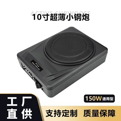 Car speaker/subwoofer ultra-thin active subwoofers for use