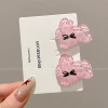 6# Little Rabbit Pair-Dark Pink
