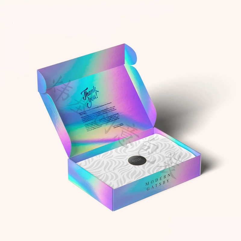 Caja de embalaje Weiji personalizada Caja de color impresa Caja de regalo personalizada Caja de cartón de dos extremos Caja de regalo de pequeño volumen personalizada