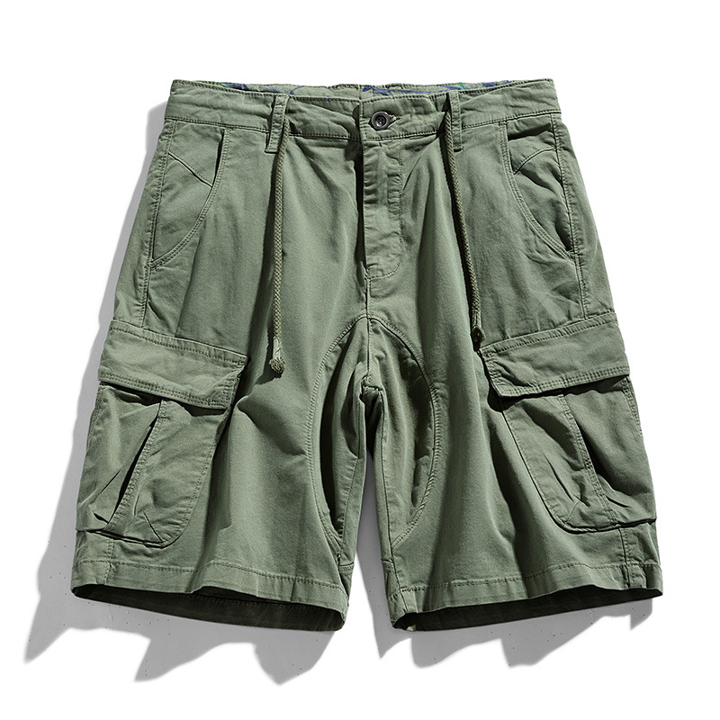 1011 Cross-border Summer Wear Men's Tooling Shorts Loose Casual Large Size Pants Cotton All-match Casual Pants Men's Pants