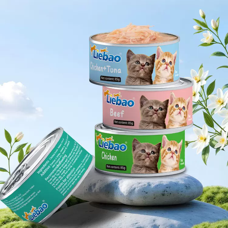 猫罐头整箱100罐猫咪零食85g罐头猫营养湿粮猫零食罐处理汤汁