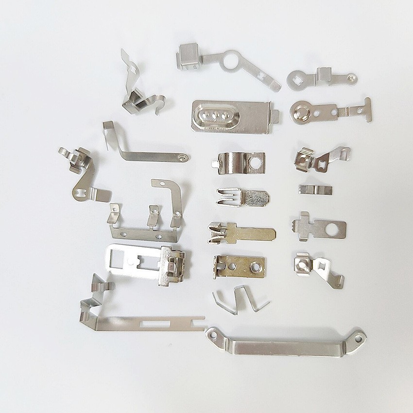 东莞五金不锈钢配件零件连接件弹片非标插座插排磷铜片冲压件加工