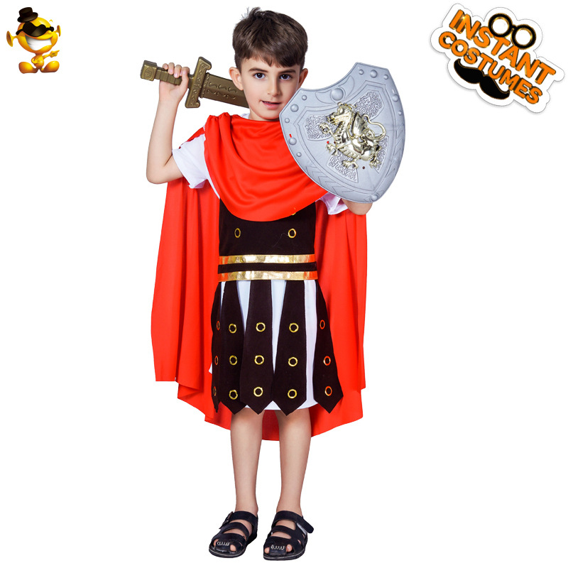 Halloween niño traje de Guerrero romano niño romano Guerrero etapa rendimiento niño fiesta traje