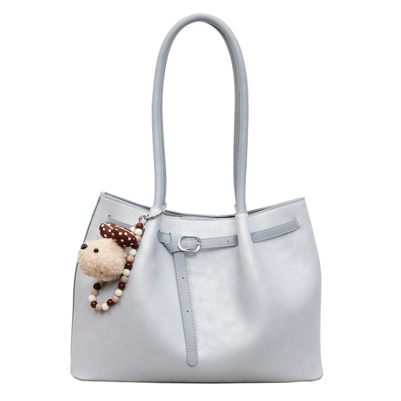 Nueva bolsa de hombro coreana para mujeres 2026 simple moda bolso de brazo para viajar al trabajo bolso de gran capacidad