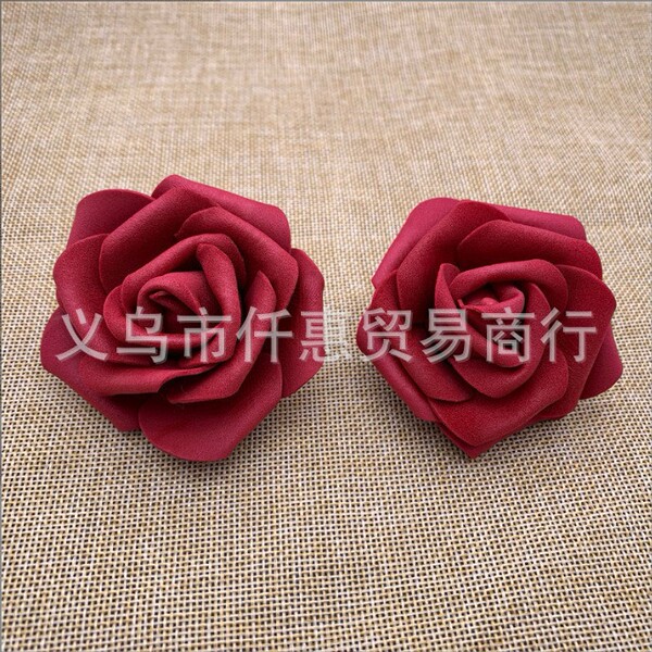 Cross-border supply 7cm foam PE rose head wedding venue decoration…
