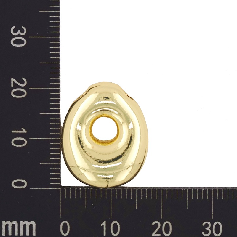 Copper Plating Letter Pendant Necklace display picture 7