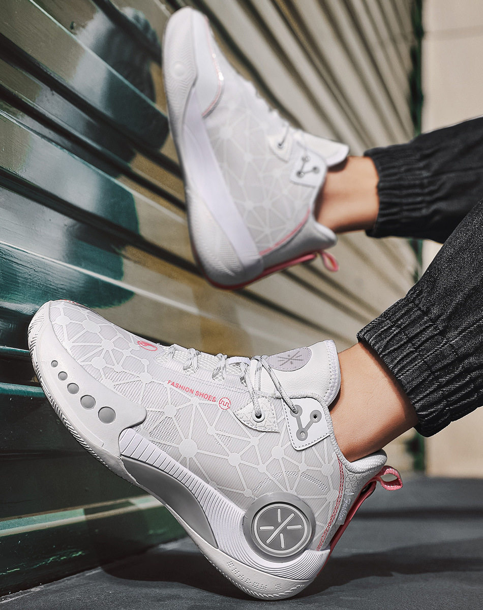 Mirage Basketball Shoes Men's Wade Breathable Real Anti-skid Wear-resistant Children's Sports Shoes_desvips.com