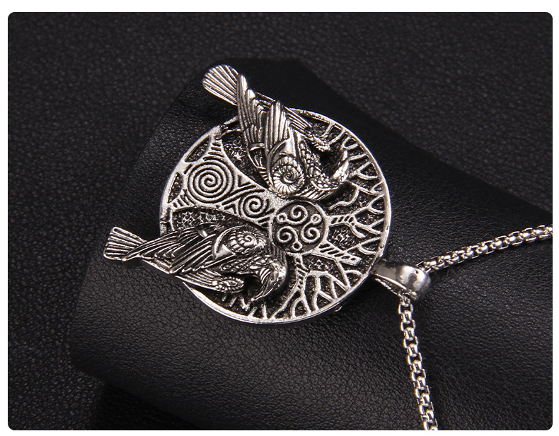 Fashion Eagle Stainless Steel Plating Pendant Necklace 1 Piece