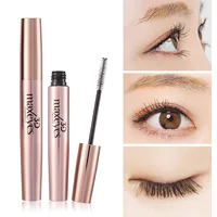 Тушь для ресниц Butterfly Mina Small Gold Tube Натуральная длинная кудрявая Толстая быстросохнущая водостойкая стойкая, не легко снимается