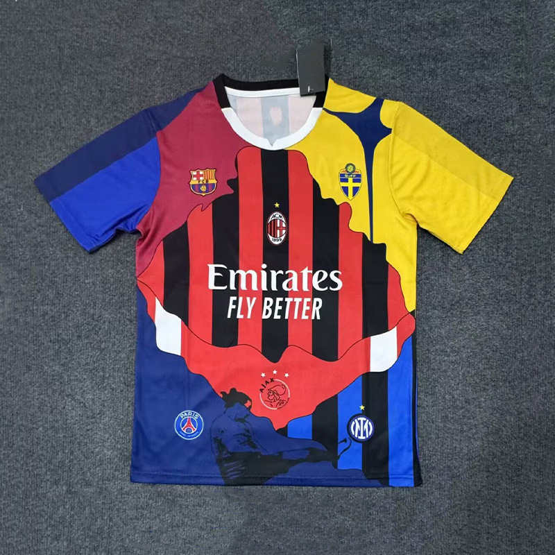 2526 Real Madrid Barcelona Arsenal camiseta de casa Inter Betis nacional de fútbol de Sao Paulo tres marca completa