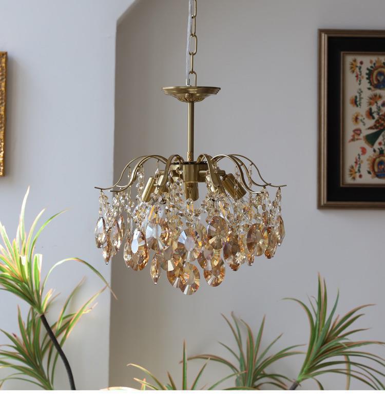 Full Spectrum Eye Protection Romantic Crystal Chandelier