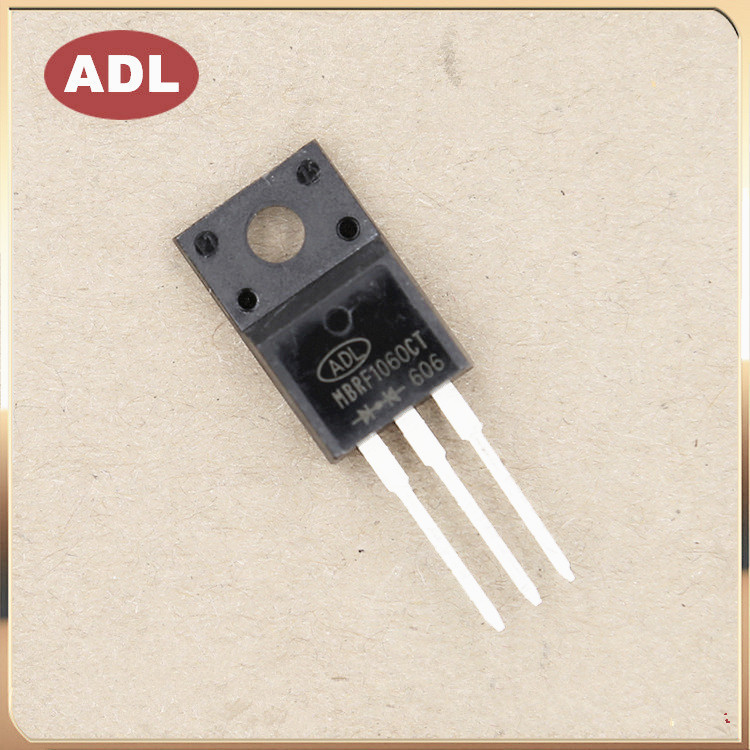 奥德利 肖特基二极管 MBRF1060CT 10A60V 整流 TO-220F 进口芯片