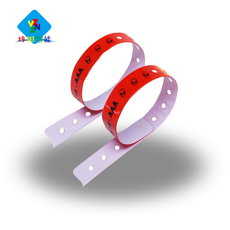 供应一次性RFID PVC/纸质手腕带 演唱会活动入场身份识别腕带