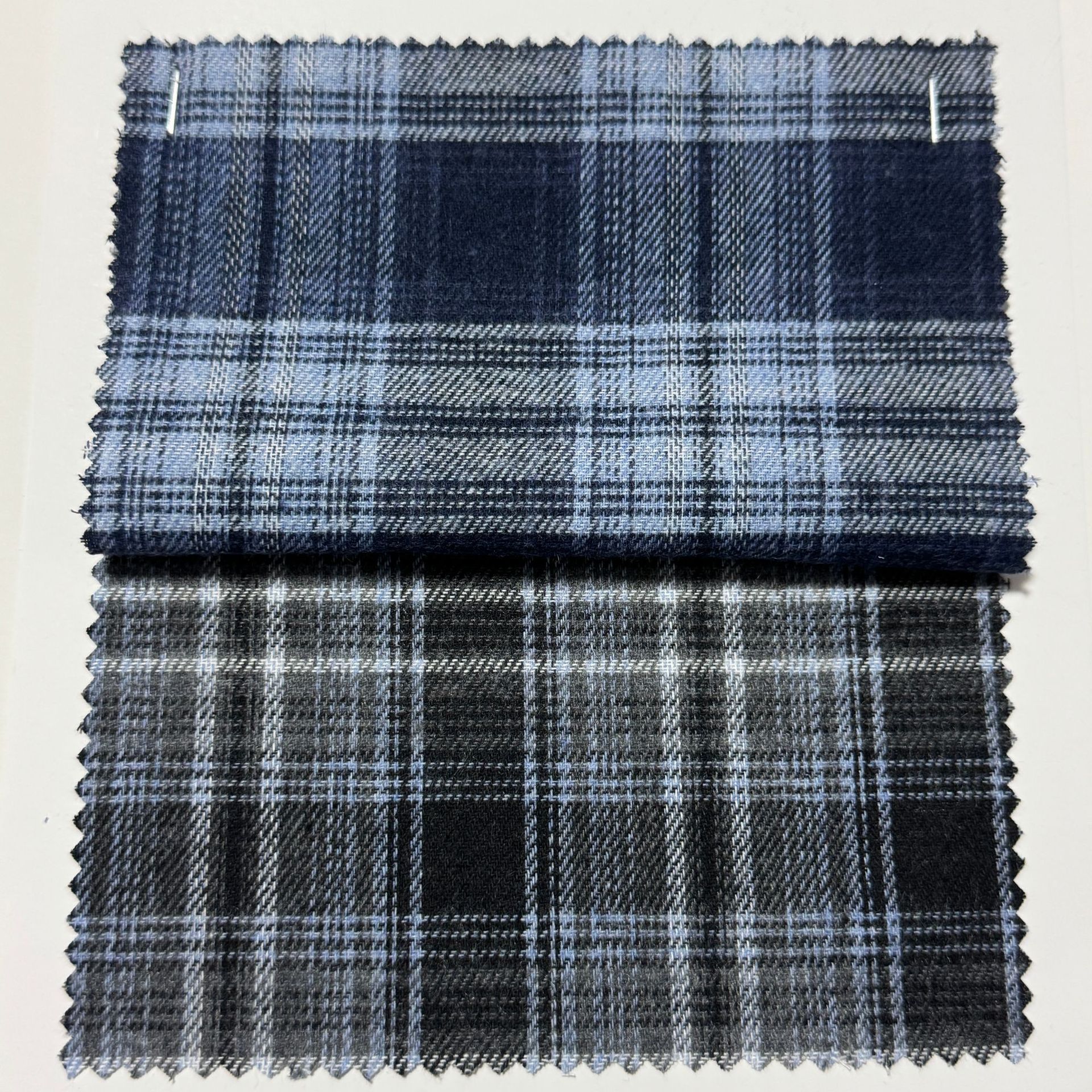 厂家现货 棉质色织格子绒布 秋装裤装裙装童装面料