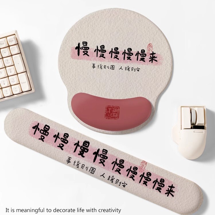 Healing Wrist Support Mouse Pad for Home Use, Silicone Laptop Office Mouse Pad, Keyboard Wrist Rest Pad Healing Wrist Support Mouse Pad for Home Use, Silicone Laptop Office Mouse Pad, Keyboard Wrist Rest Pad
