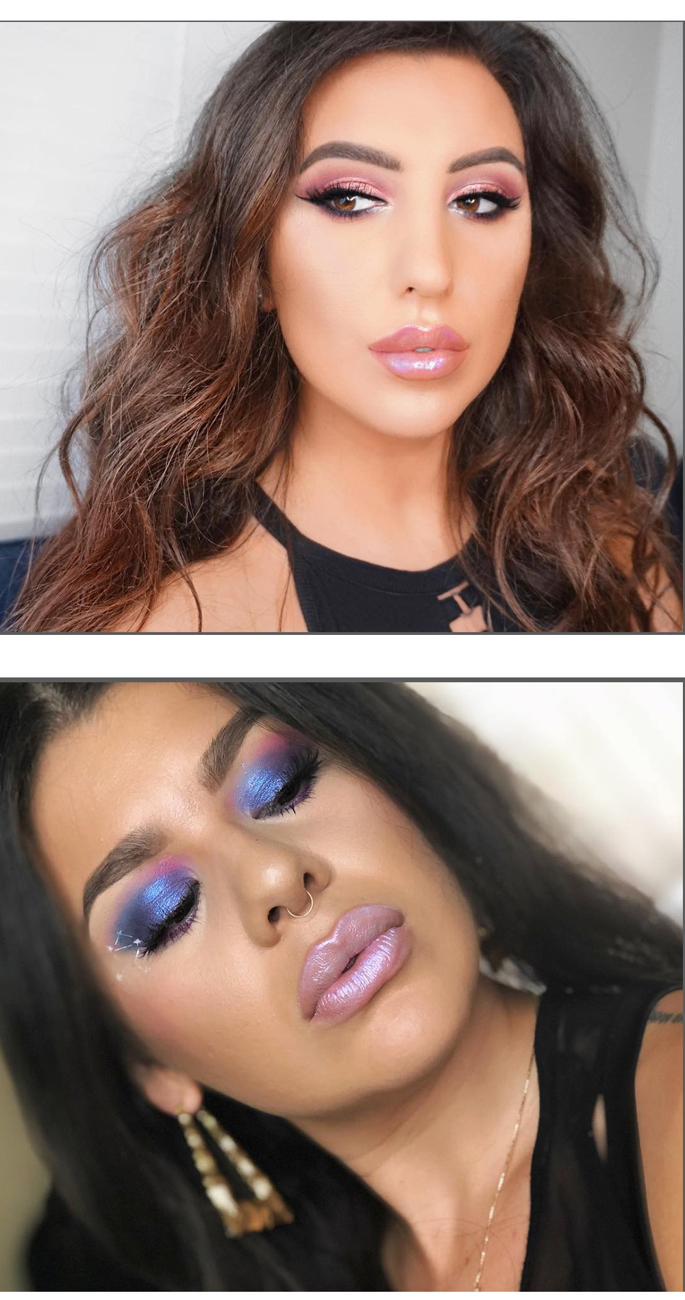 Cross-border Pearlescent Lip Gloss Mermaid HANDAIYAN Long-lasting Moisturizing, Dazzling Bright and Polarized Lip gloss Lip Gloss undefined