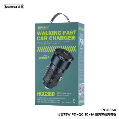 lighter car charger RCC360, Mobil şarj cihazları