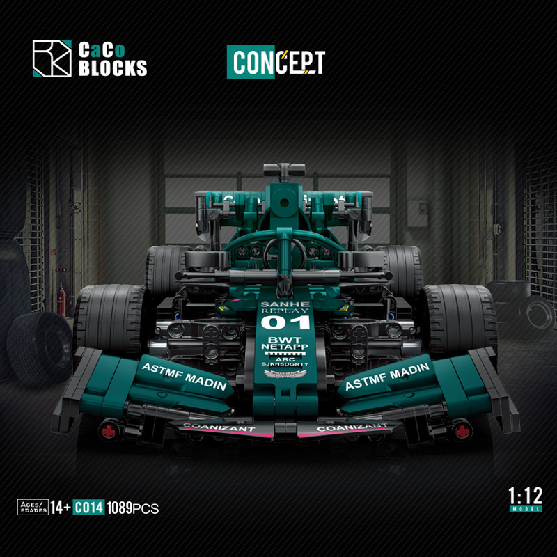 K Box 1: 8 series de autos deportivos de alta dificultad para adultos ensamblar bloques de construcción modelo de carreras juguetes coleccionistas adornos transfronterizos