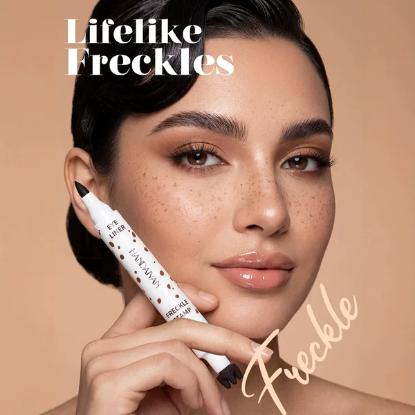 Cross-Border Spot Eyeliner Waterproof and Not Easy to Fade Handaiyan Freckle Pen Natural Double-Ended Freckle Eyeliner