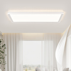 普瑞無縫隙客廳高亮護眼吸頂燈現代簡約全光譜客廳臥室書房主燈具