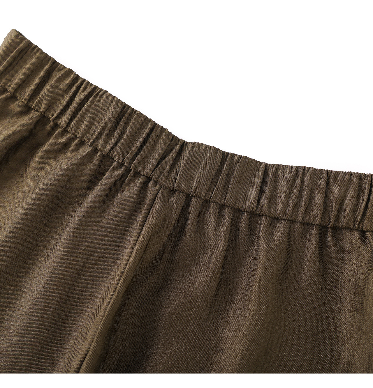 Bộ áo gile và quần ống rộng nữ phối vải linen pha tencel mát mẻ — Màu cà phê chi tiết 27