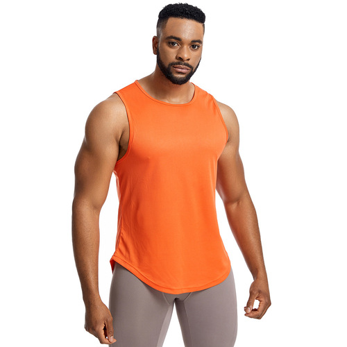 Cross-border loose large code men's quick-drying breathable sleeveless fitness top training sweat basketball vest