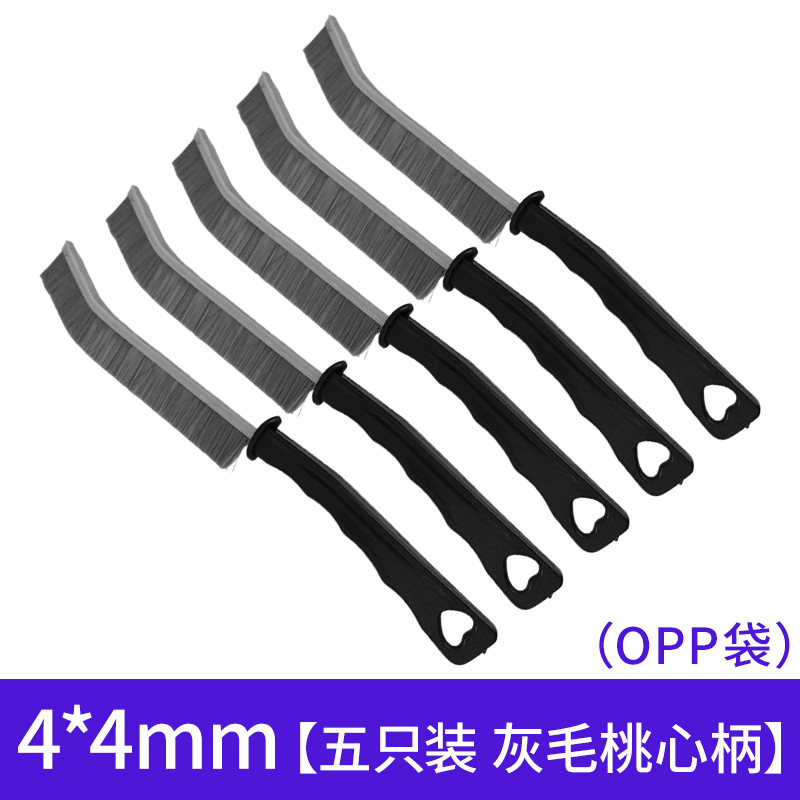 Cepillo de Limpieza para Grietas de Plástico Duradero para Cocina y Baño