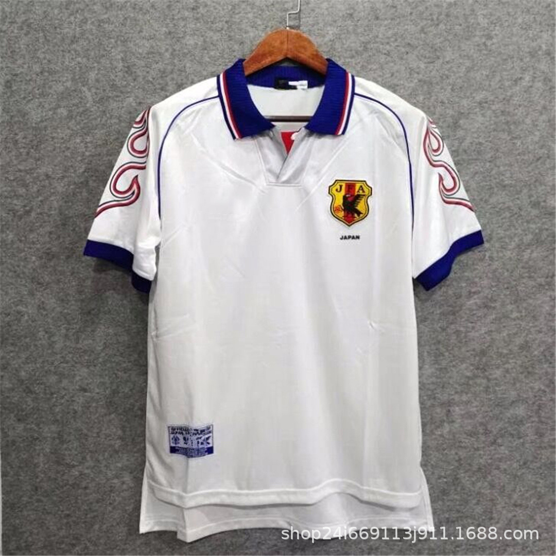 Camiseta de fútbol tailandesa retro Selección nacional Brasil Francia Argentina Portugal Camiseta de manga corta al por mayor Número de impresión