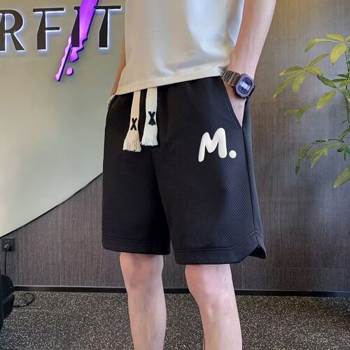Men's Youth Short Shorts Loose Five-Finger Pants Summer Casual Thin Fitness Running Bottoms for Outerwear Trendy