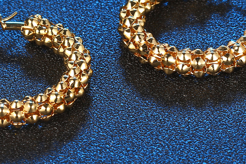 Vintage Style U Shape Titanium Steel Plating Earrings 1 Piece