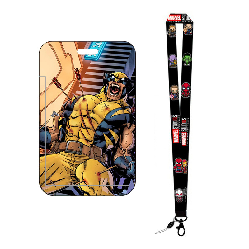 Creativo serie Marvel tarjeta Tarjeta de dibujos animados tarjeta del campus estudiante acceso control Metro Bus tarjeta titular puede ser ordenado