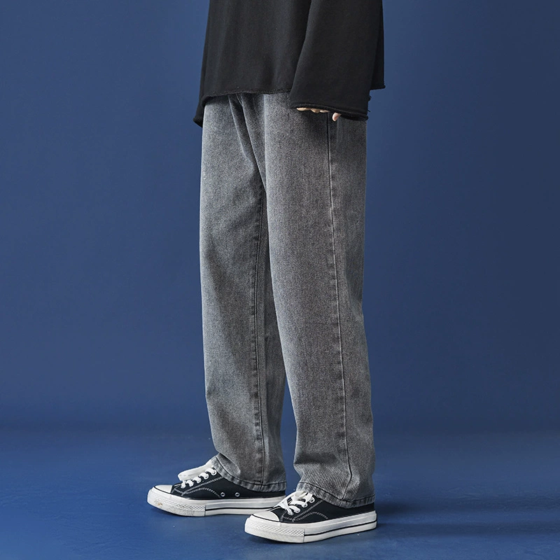 Легкие летние тонкие джинсы, casual trousers, свободный прямой крой, американский стиль