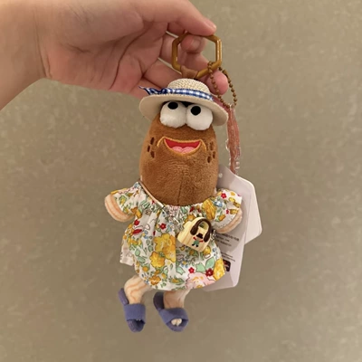 Toy Funny Dumb Fish | Pluş açarlıqlar - the-yellow-and-green-floral-skirt-makes-me-happy-just-thinking-about-it-155cm-small-pendant-genuine-authorization