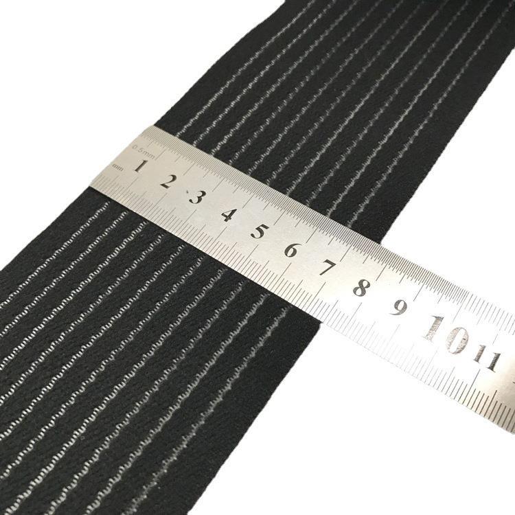 厂家直供黑色鱼丝收腹带产后修复鱼丝带尼龙束腰松紧带多规格颜色