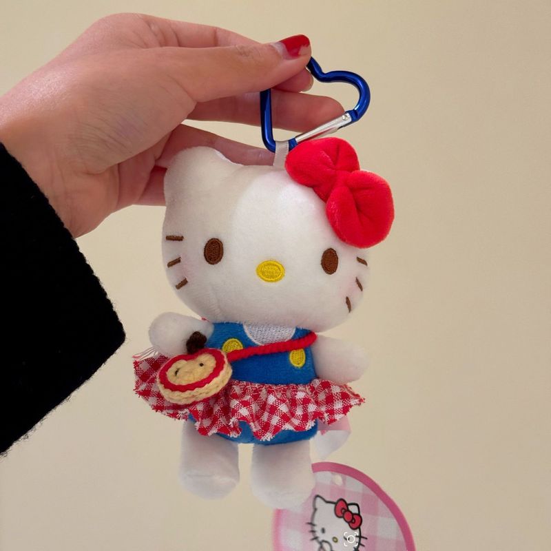 格子裙挎包kitty挂件智秀同款哈喽kitty包包挂饰kt猫送女生礼物|undefined