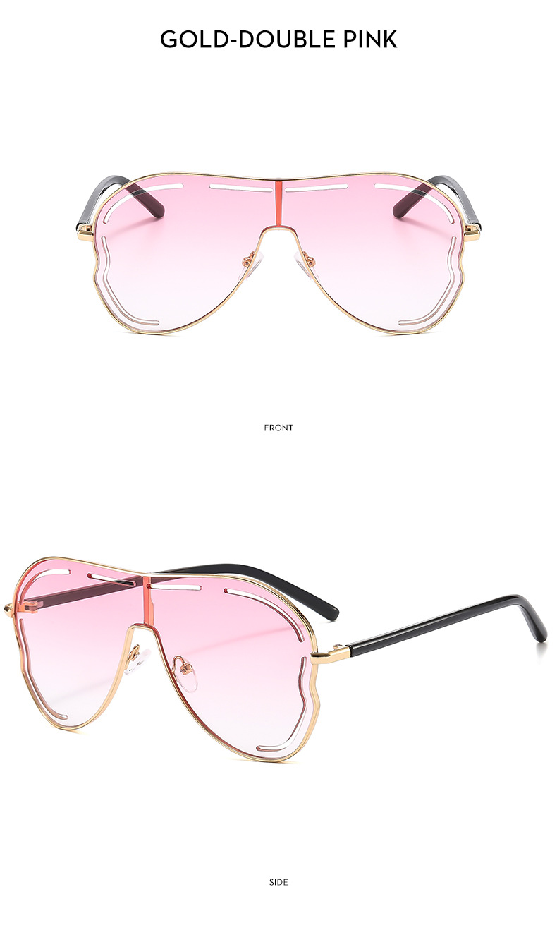 54g Weight Full Frame Glasses Structure Sunglasses Classification PC, UV400 Protection Lens Material toad glasses Glasses Style Outdoor, Travel Occasion Gradient Color Pattern All Seasons Season Unisex Gender Streetwear Style Streetwear Gradient Color PC UV400 Protection Toad Glasses Full Frame Women's Sunglasses 17
