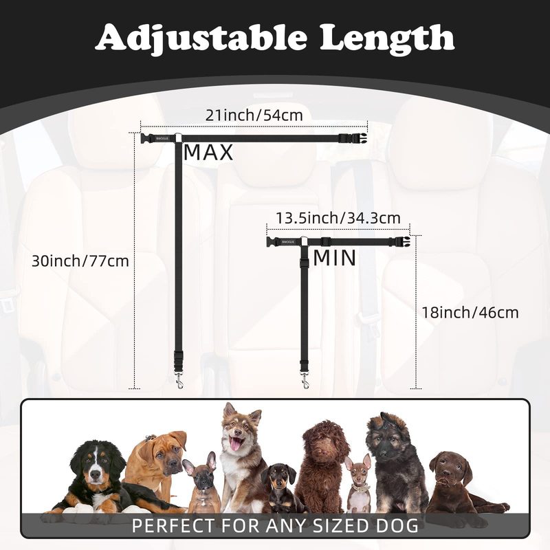ペット多機能牽引ロープペットシートベルト犬ロープ大型犬防爆冲ドッグロープ犬のチェーン|undefined