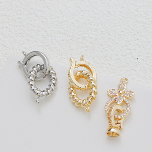 14K����ɫ�Ƕ�ʯ���~�݈A���^������B�ӿ�diy�ֹ��Ʒ���