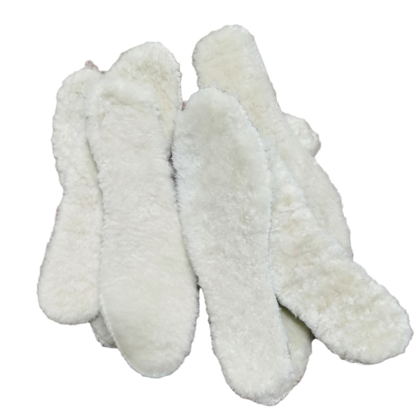 Invierno de lana de piel integrada de los hombres Plantilla de algodón de lana forrada de lana caliente hecho a mano de los hombres de la plantilla de regalo de alta calidad