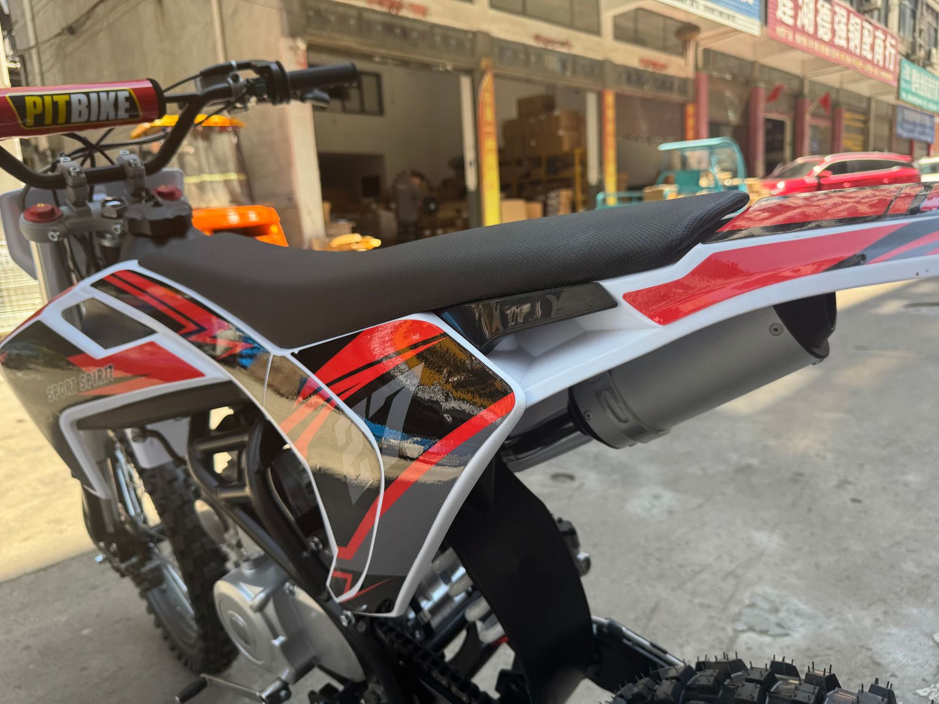 Reinforced Frame Double-Beam Two-Wheel Off-Road Motorcycle 125CC Adult Gasoline Mountain Bike Track Motorcycle